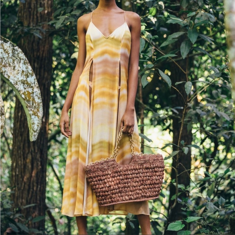 Cult Gaia Naima Tote - pink